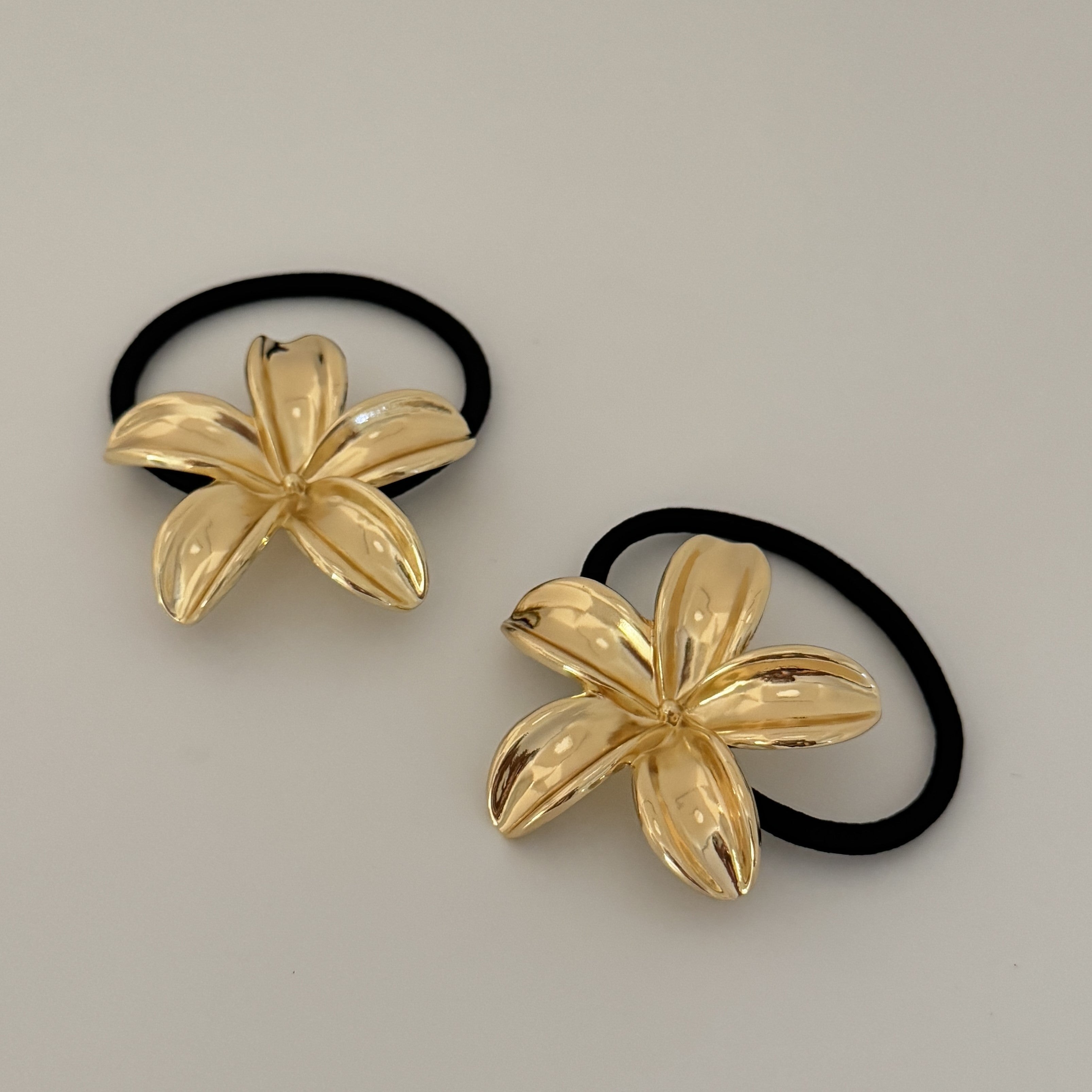 Flower Tie Hair Cuffs