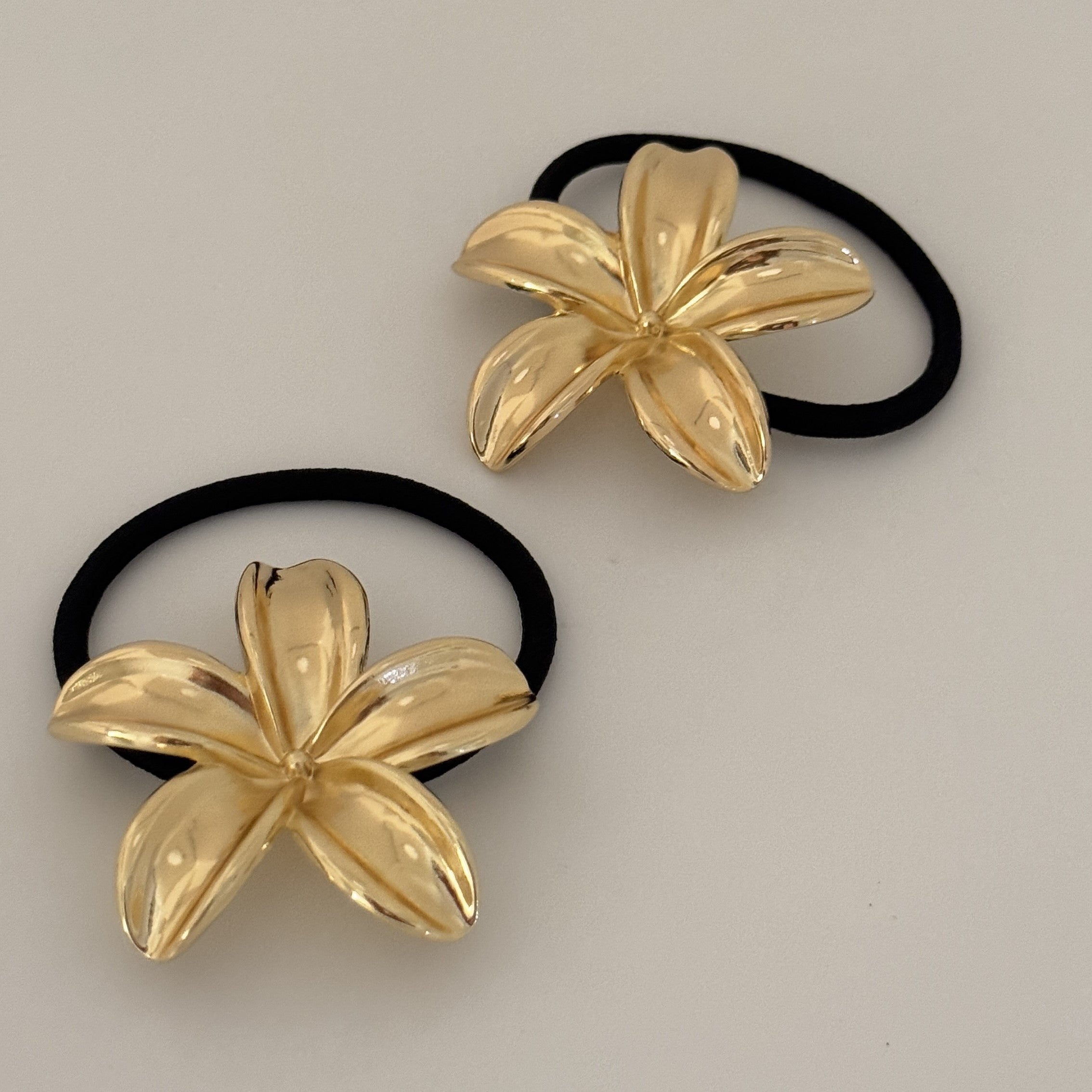 Flower Tie Hair Cuffs