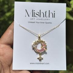 Pink Lust Galaxy Necklace