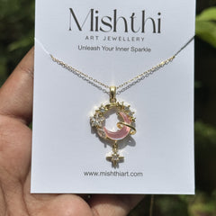 Pink Lust Galaxy Necklace