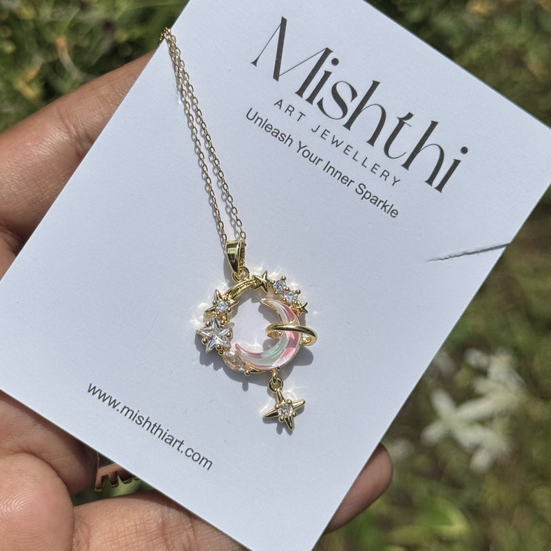 Pink Lust Galaxy Necklace