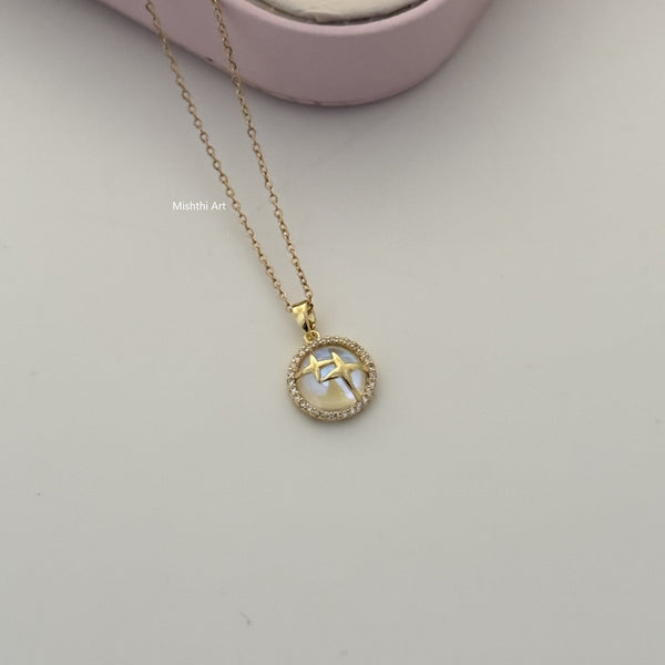 Gold Star Necklace