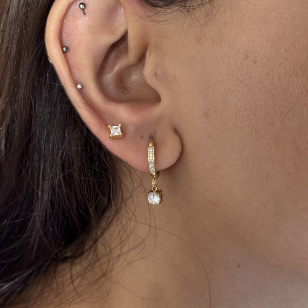 Square Mini Earrings