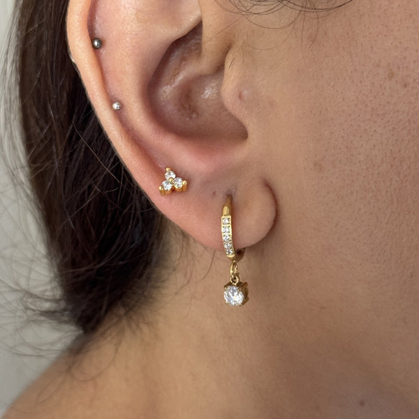 Parallel Mini Earrings