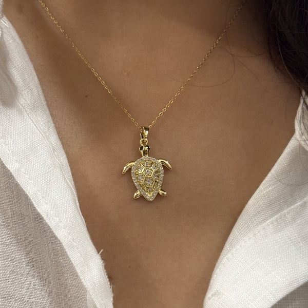 Loggerhead Turtle Necklace