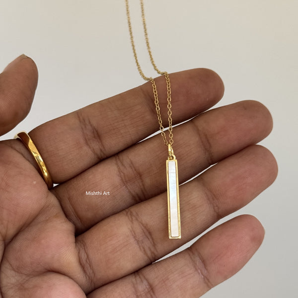 Luxe Rectangle Necklace