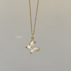 Beach Butterfly Necklace