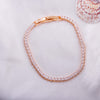 Rosa Tennis Bracelet