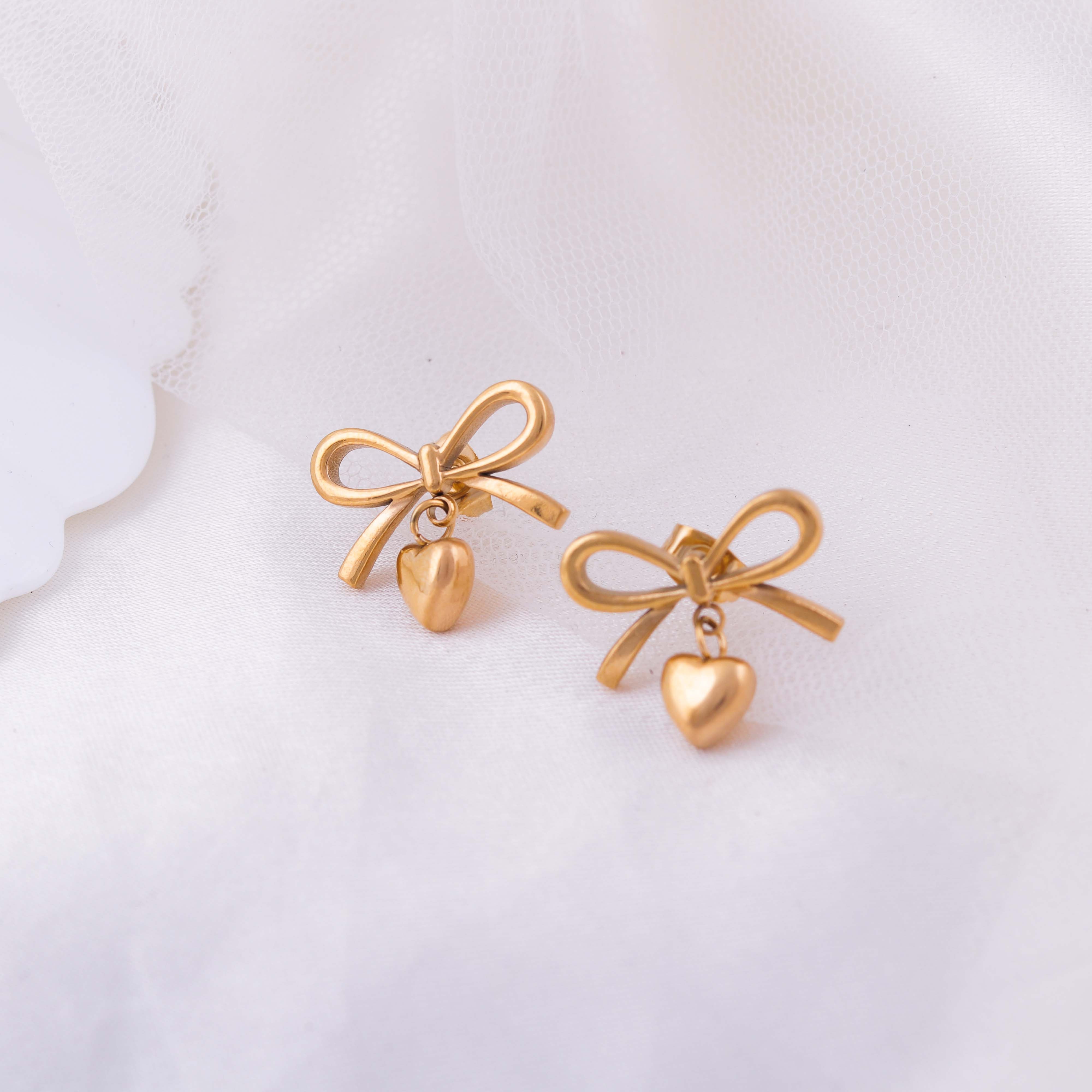 Cravat Bow Earrings