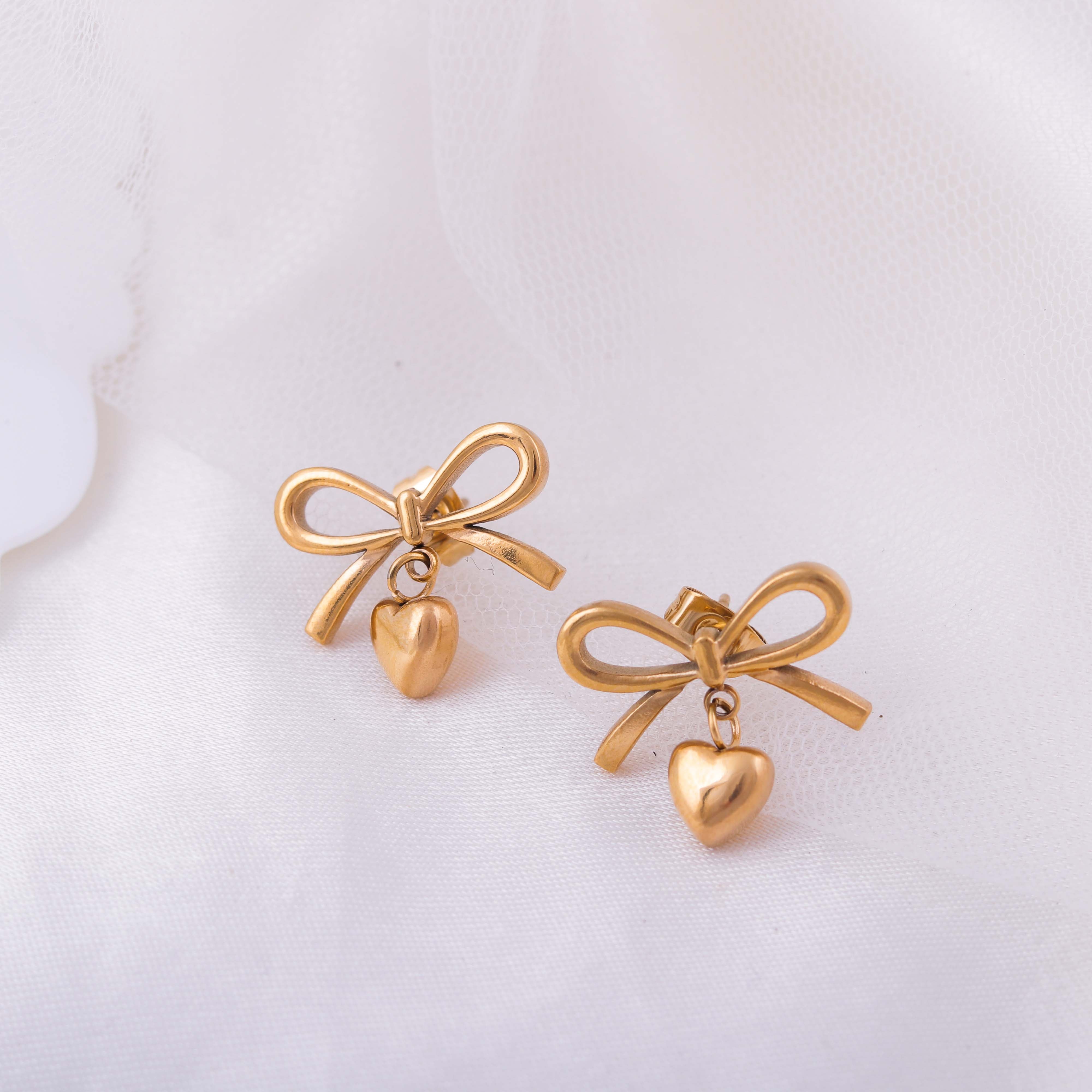 Cravat Bow Earrings