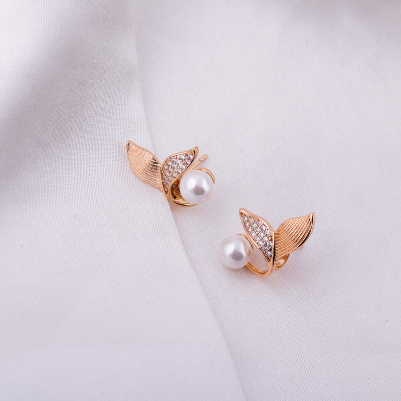 Dolphin Tail Earrings