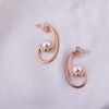 ShowCash Pearl Hoops