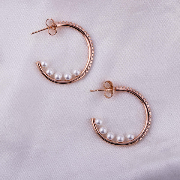 Pearluxe Hoops