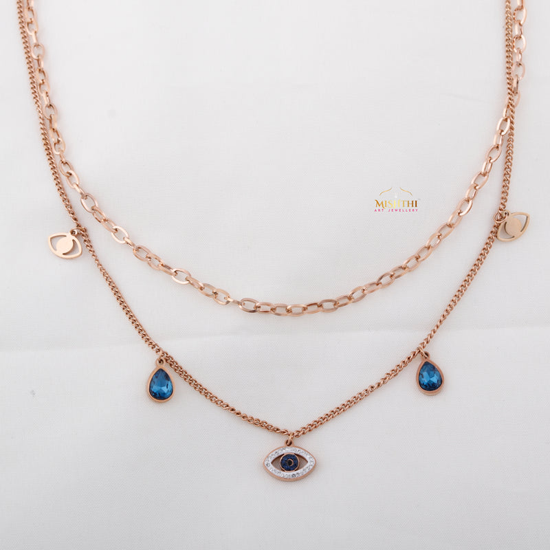Shield Eye Necklace