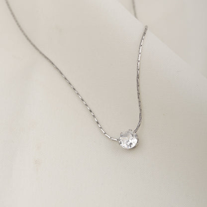 Solid Daimaond Necklace