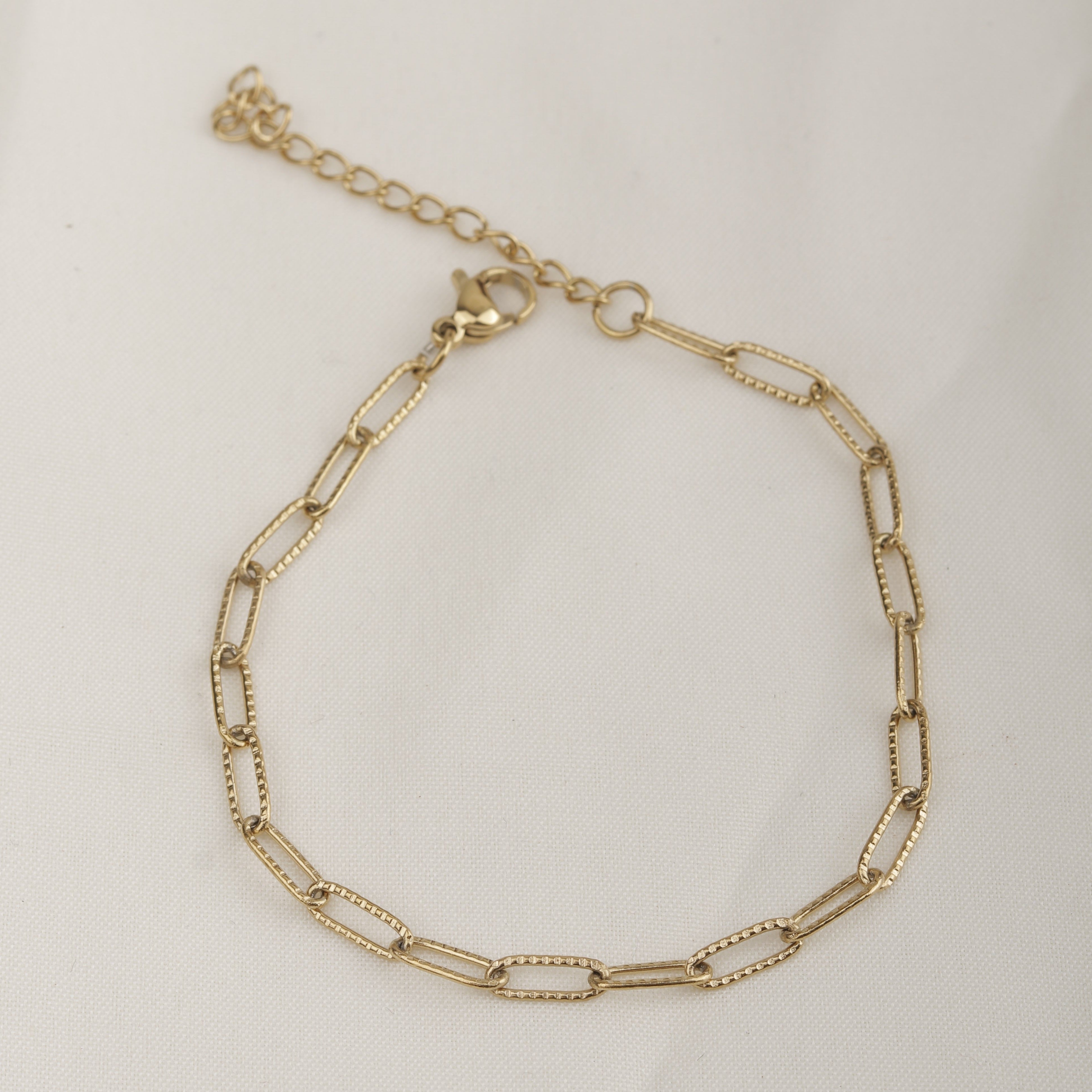 Gold Link Bracelet