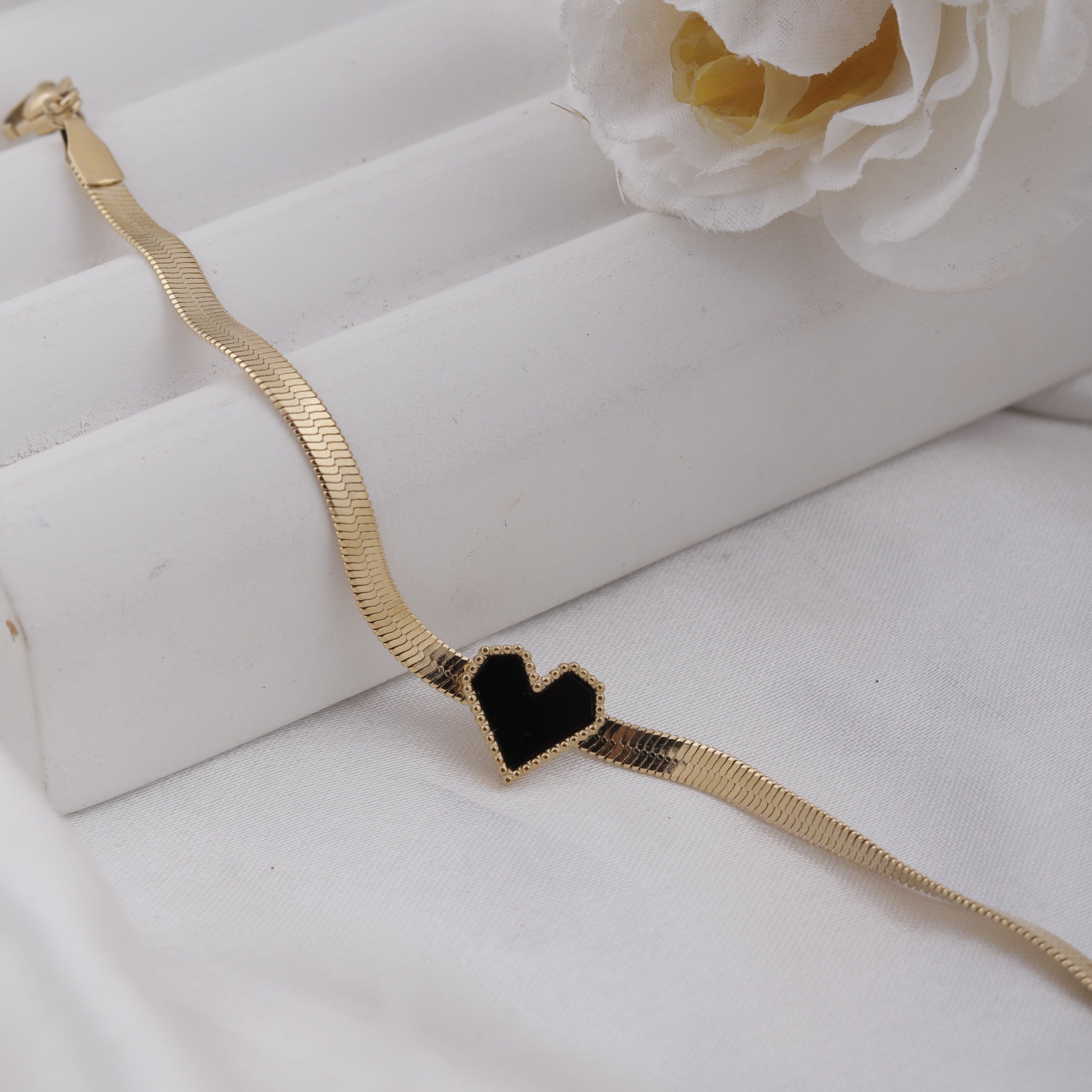 Heart Snake Bracelet