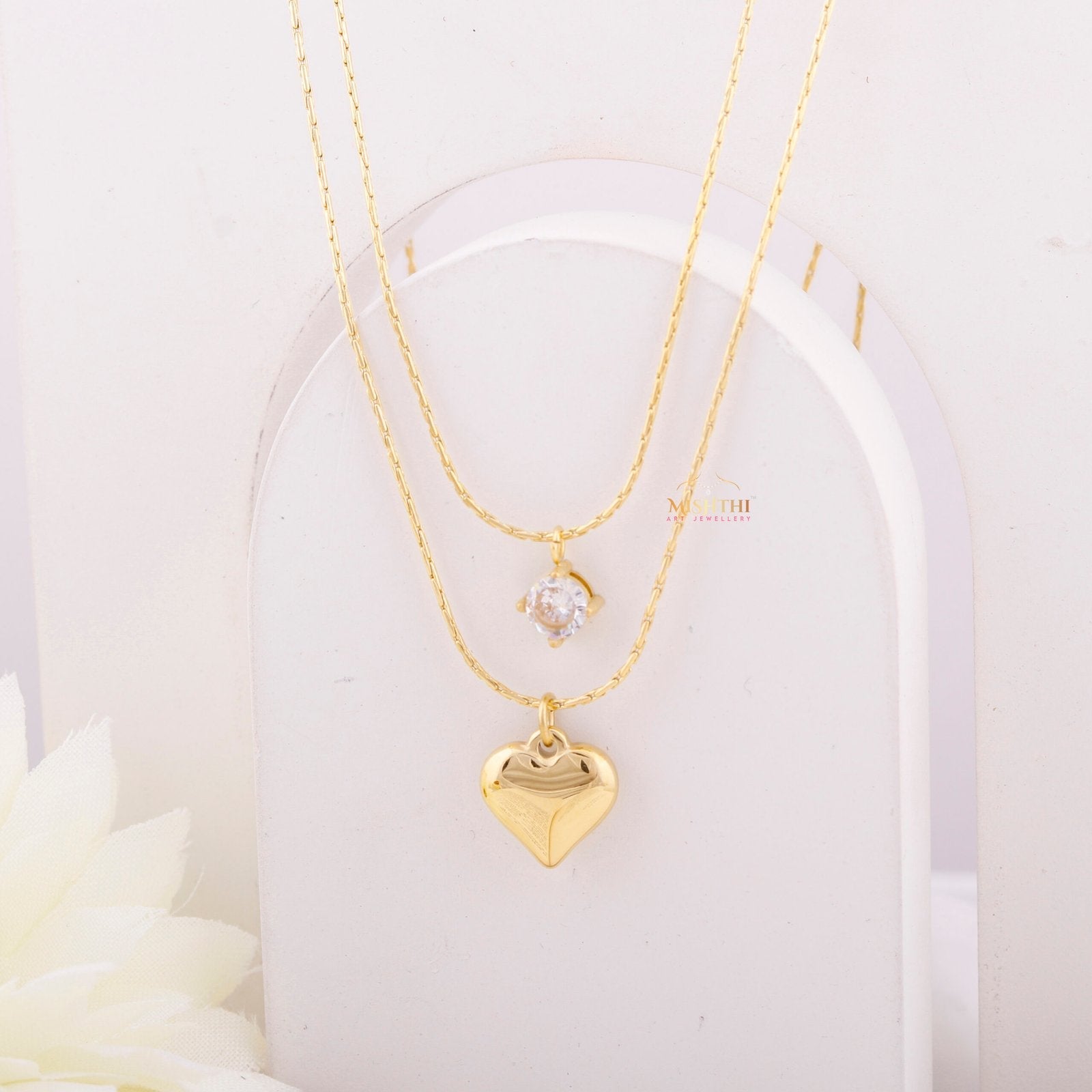 Heart Layered Chain