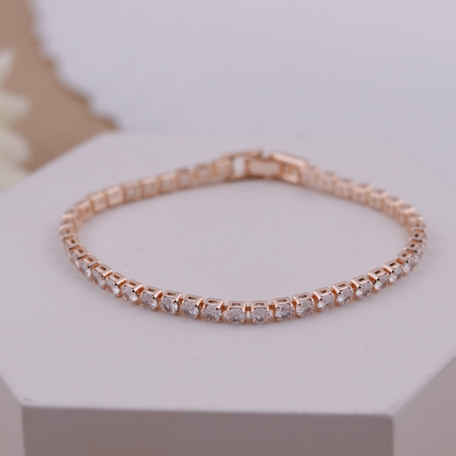 MiniRose Tennis Bracelet