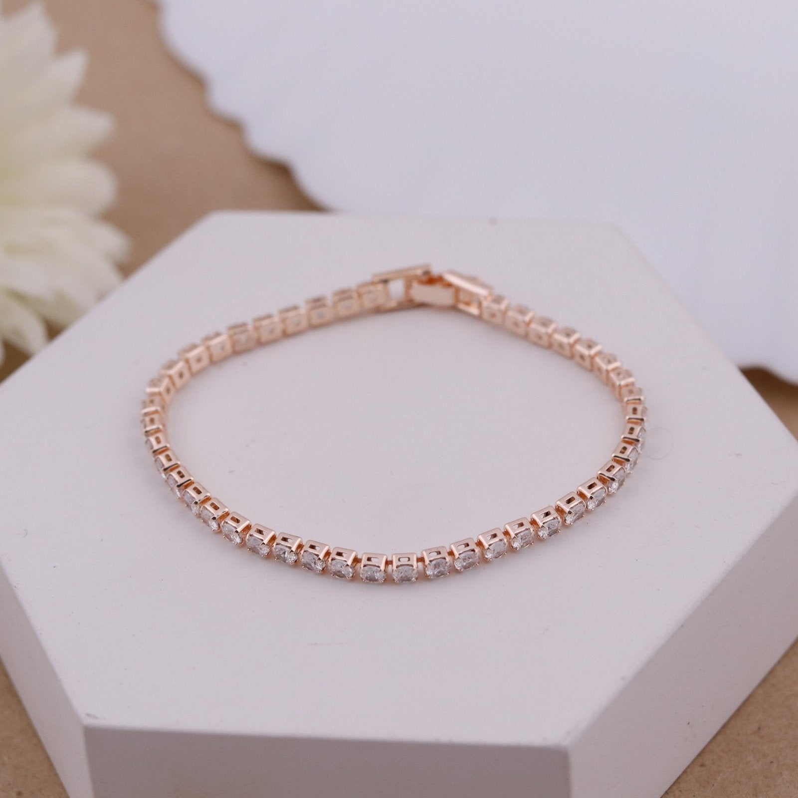 MiniRose Tennis Bracelet