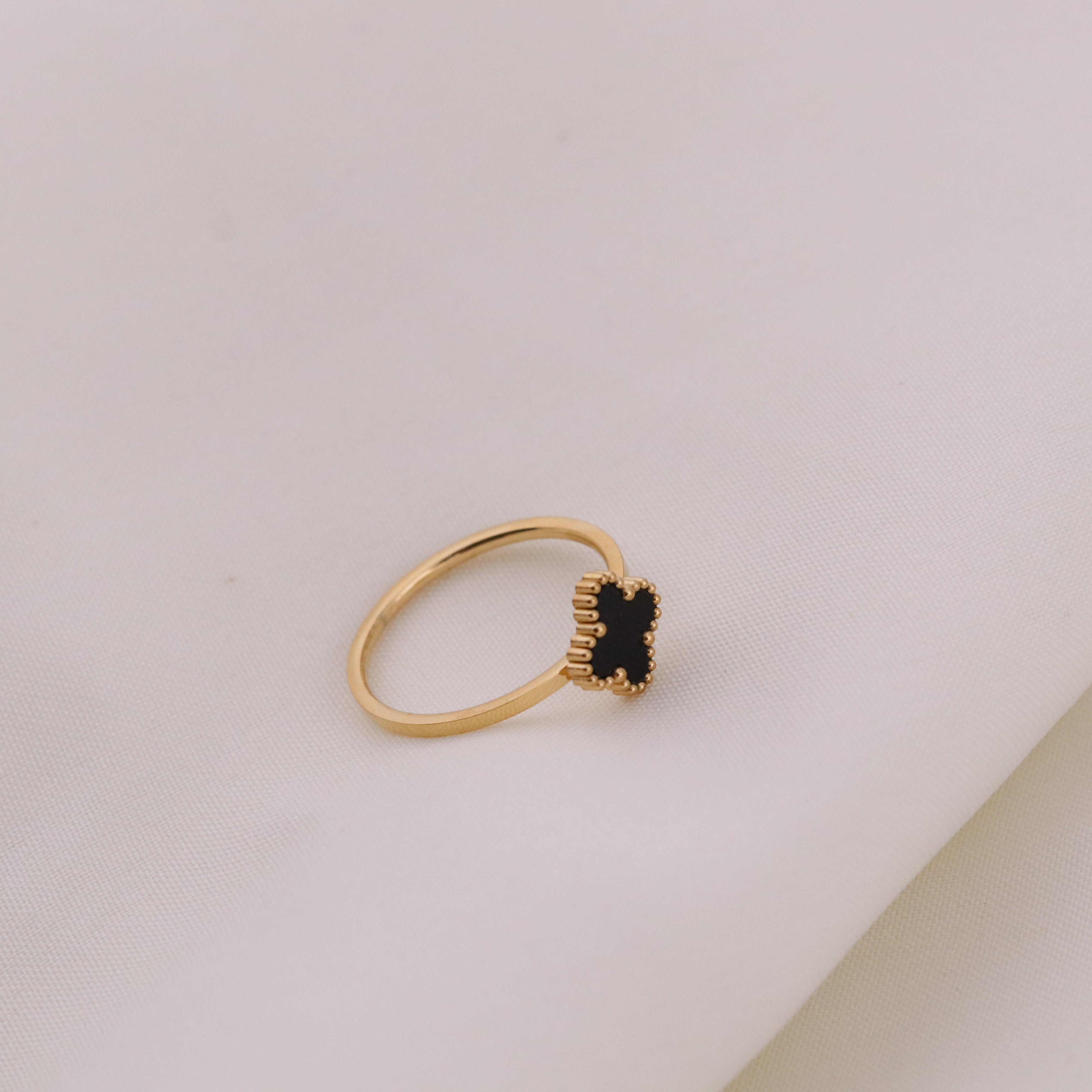 Gold Clove Ring