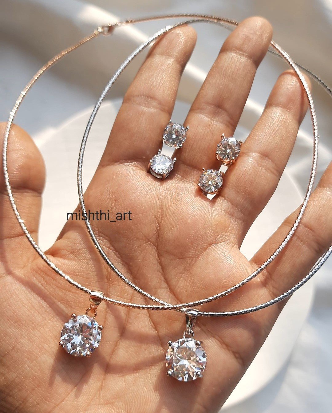 Solitaire Diamond Necklace