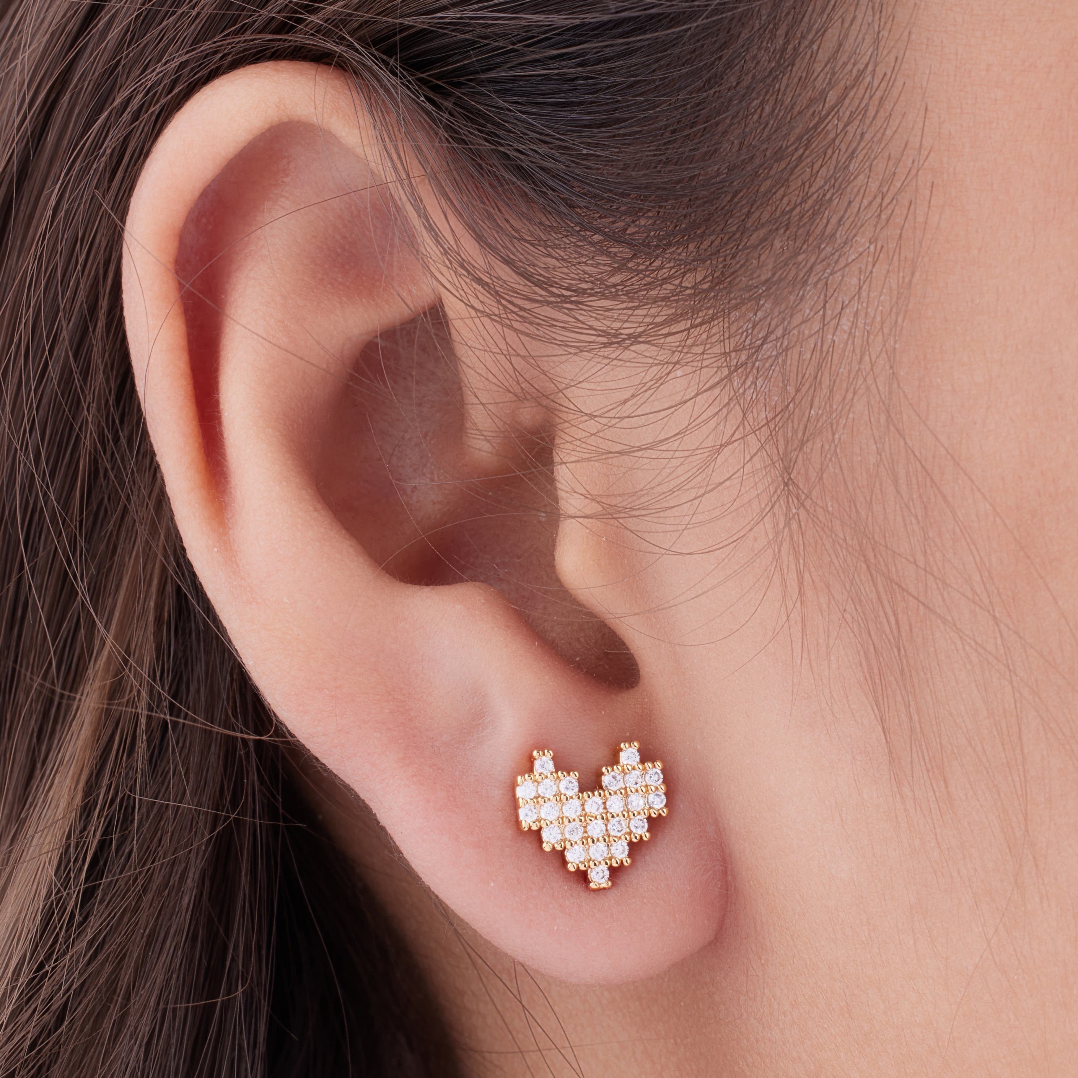 Bae Heart Studs