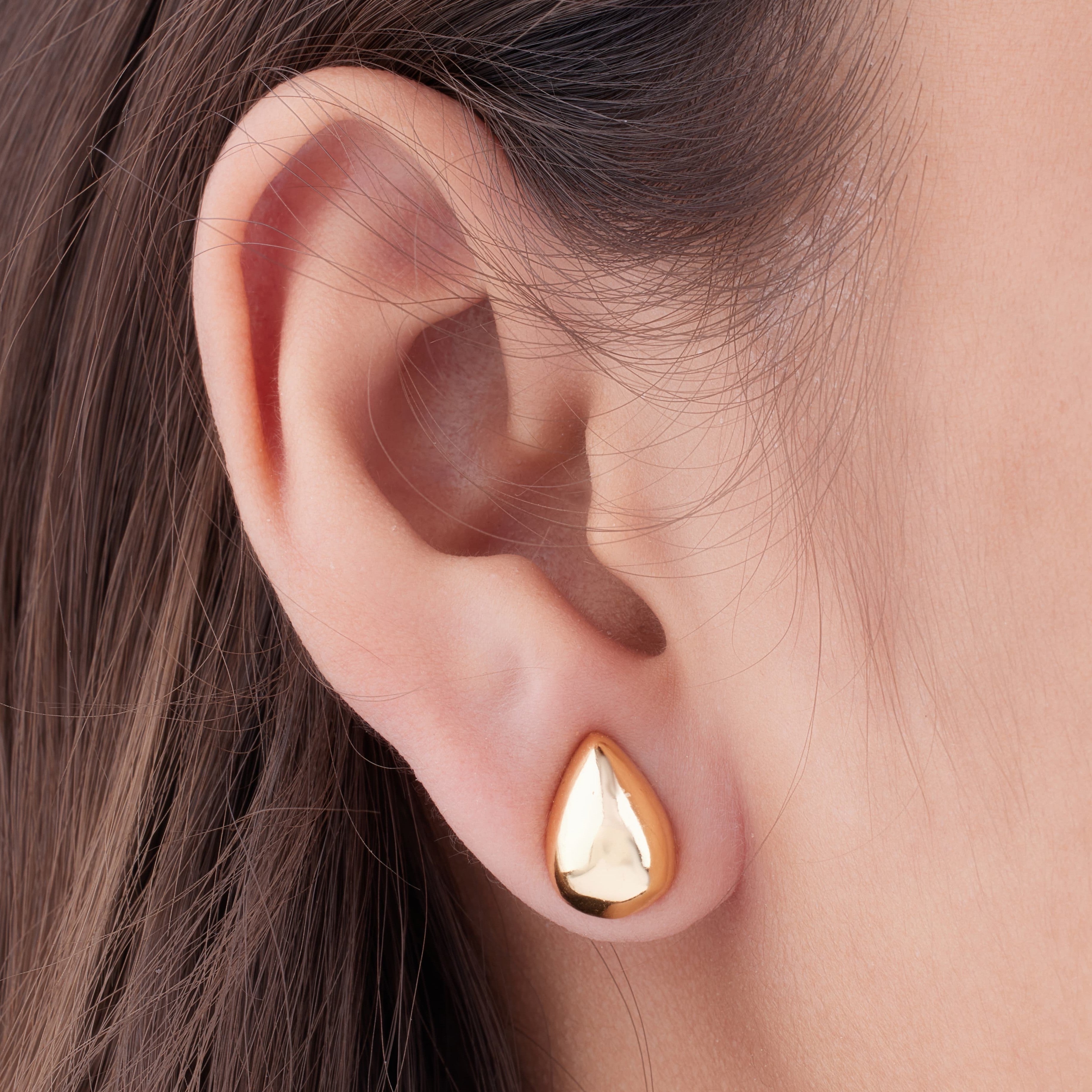 Gold Drop Studs