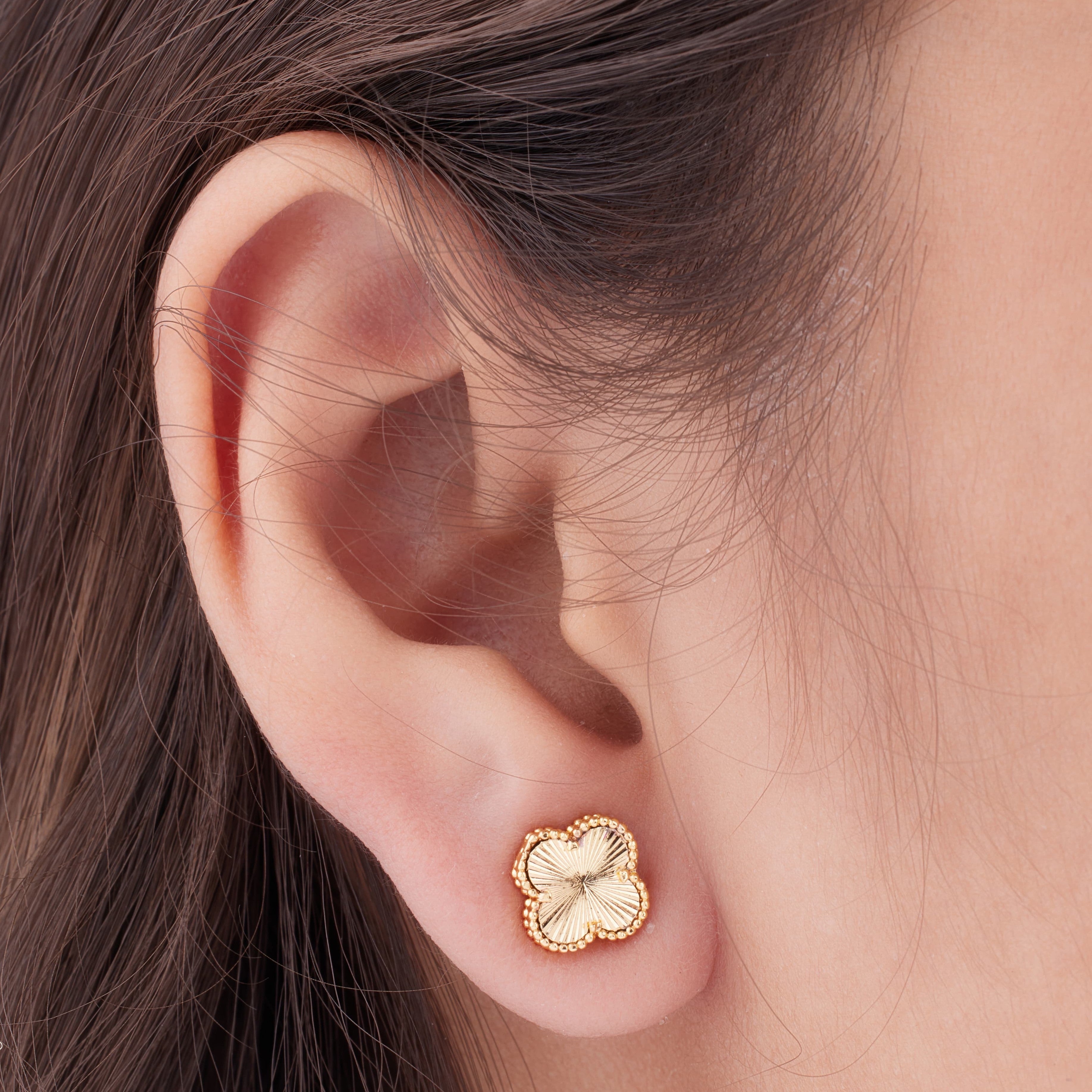 Gold Clove Studs