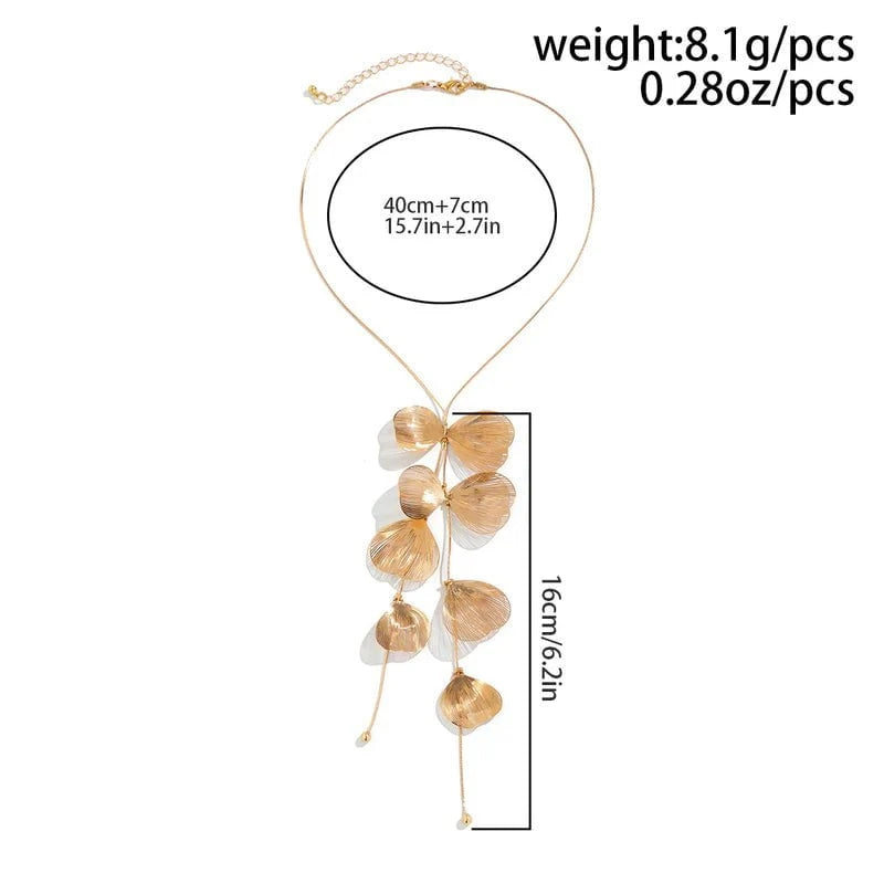 Floral Petal Necklace