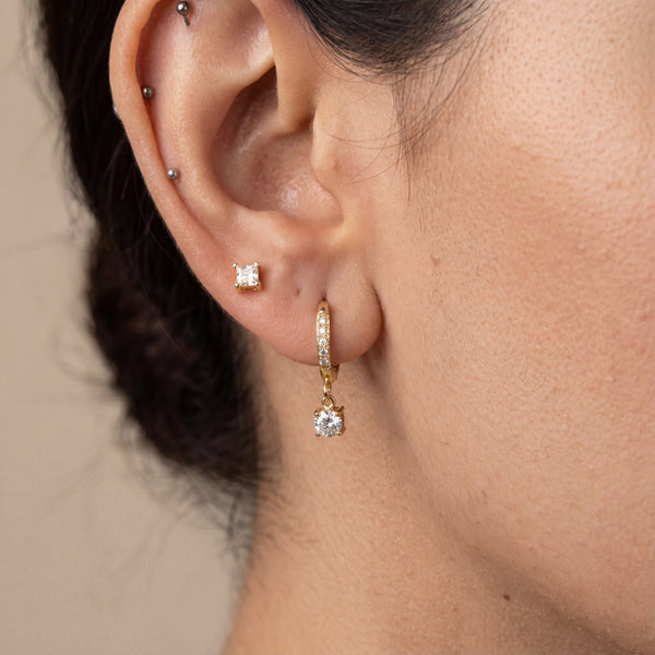 Square Mini Earrings