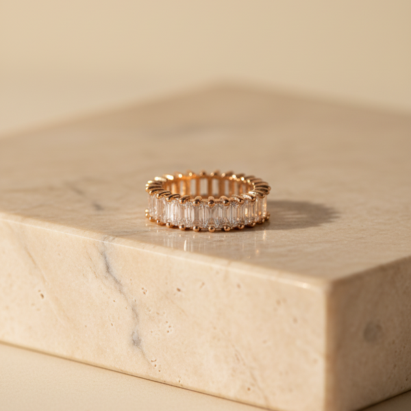 Emerald Cut Diamond Ring