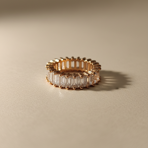 Emerald Cut Diamond Ring