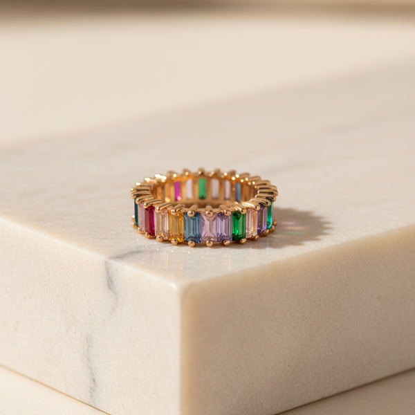 Emerald Cut Diamond Ring