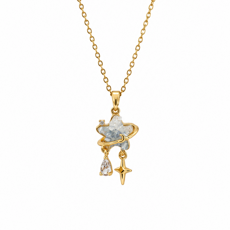 Cosmic Starfall Necklace